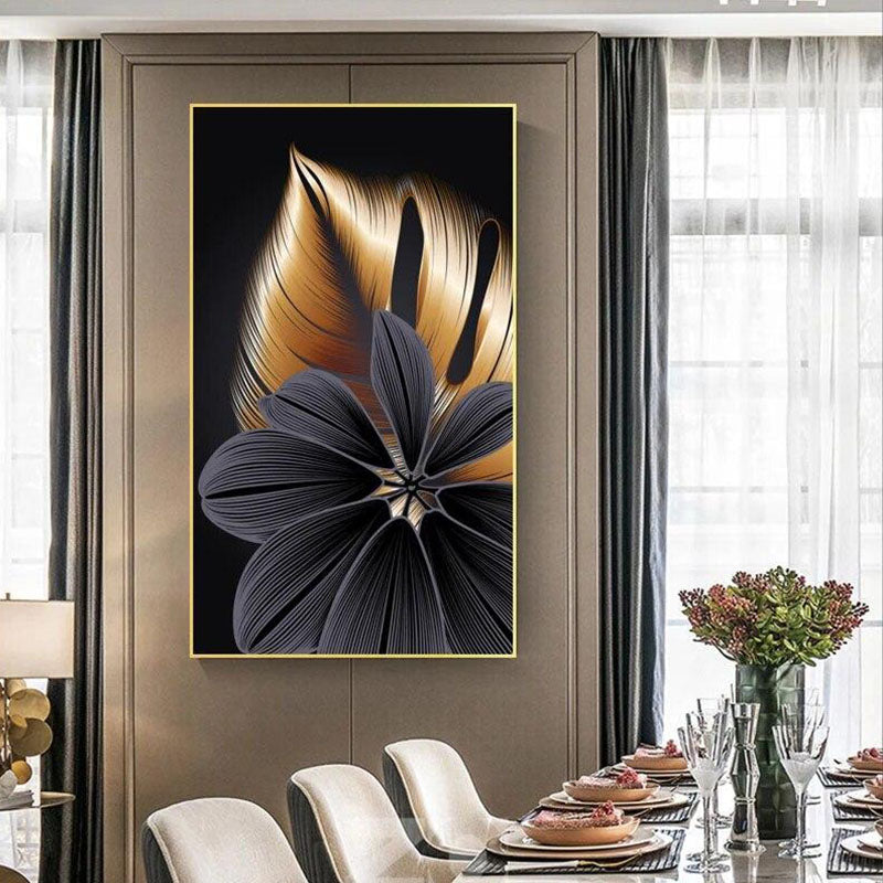 Tableau Scandinave Fleur Japonaise